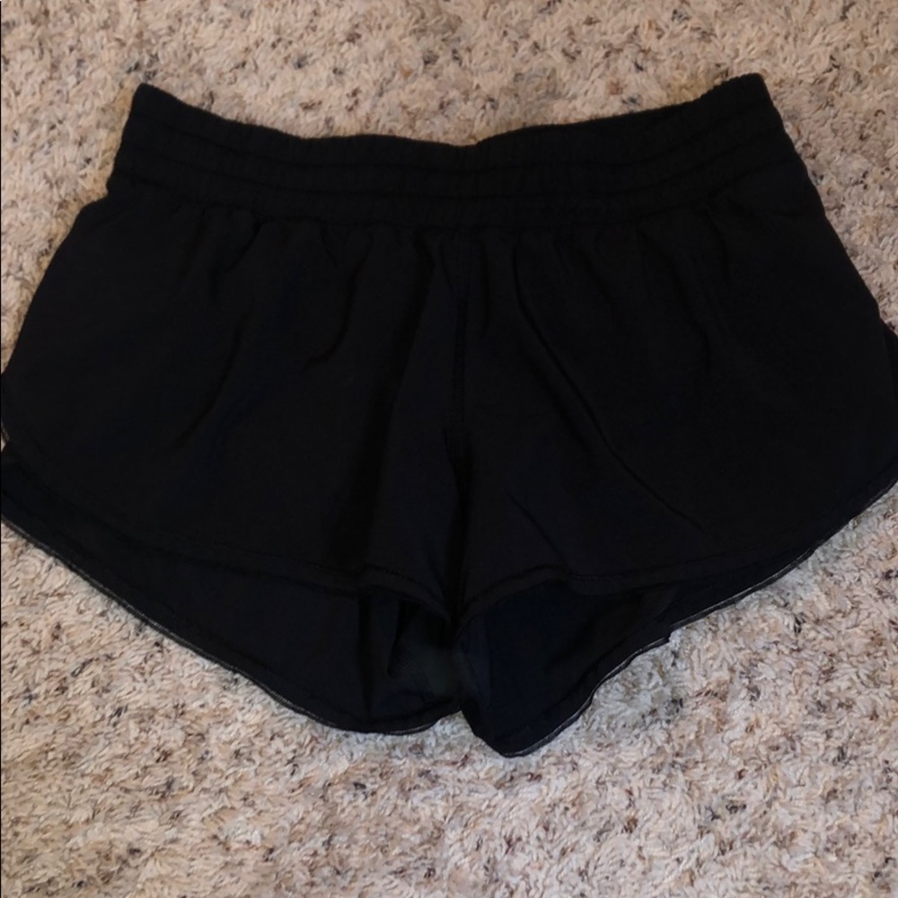 Black Lululemon shorts